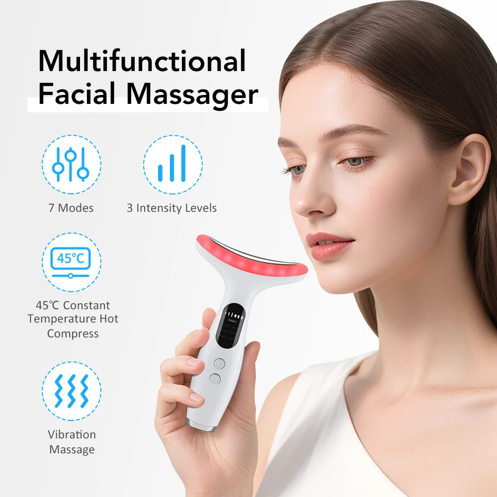 7-in-1 Face & Neck Beauty Massager